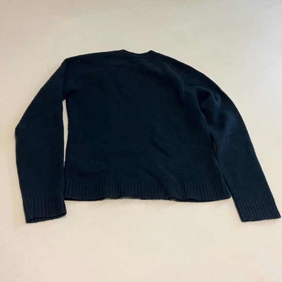 J. Crew wool blue button down argyle sweater M - Picture 6 of 6